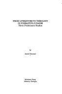 Tapa de From literature to theology in formative Judaism