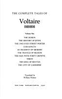 Tapa de The complete tales of Voltaire