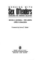 Tapa de Working with sex offenders