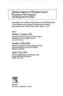 Tapa de Clinical aspects of prostate cancer