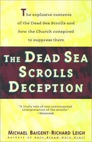 Tapa de The Dead Sea scrolls deception
