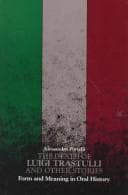 Tapa de The death of Luigi Trastulli, and other stories