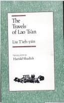 Tapa de The travels of Lao Tsʼan