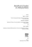 Tapa de Handbook of studies on child psychiatry