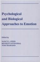 Tapa de Psychological and biological approaches to emotion