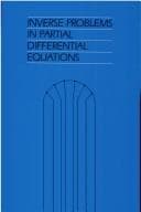 Tapa de Inverse problems in partial differential equations