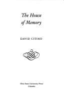 Tapa de The house of memory
