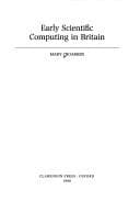 Tapa de Early scientific computing in Britain