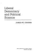 Tapa de Liberal democracy and political science
