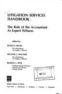 Tapa de Litigation services handbook : the role of the accountant as expert witness