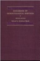 Tapa de Handbook of gerontological services