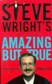 Tapa de Steve Wright's book of the amazing but true