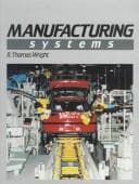 Tapa de Manufacturing Systems