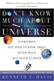 Tapa de Don't Know Much About the Universe