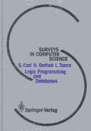 Tapa de Logic programming and databases