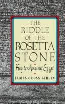 Tapa de The riddle of the Rosetta Stone