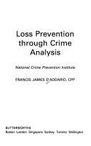 Tapa de Loss prevention through crime analysis