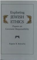 Tapa de Exploring Jewish ethics