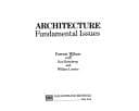 Tapa de Architecture