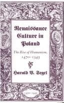 Tapa de Renaissance Culture In Poland