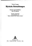 Tapa de Illyrische Betrachtungen