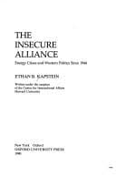 Tapa de The insecure alliance