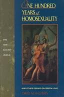 Tapa de One hundred years of homosexuality
