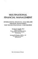 Tapa de Multinational financial management