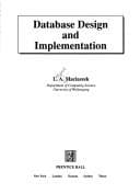 Tapa de Database design and implementation