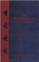 Tapa de The Montanist oracles and testimonia