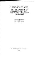 Tapa de Landscape and settlement in Romanov Russia, 1613-1917