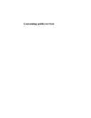 Tapa de Consuming public services