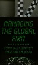 Tapa de Managing the global firm