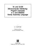 Tapa de 16- and 32-bit microcomputer interfacing