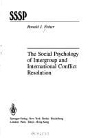Tapa de The social psychology of intergroup and international conflict resolution