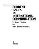 Tapa de Current issues in international communication