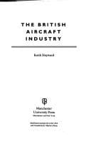 Tapa de The British aircraft industry