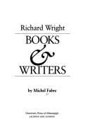 Tapa de Richard Wright
