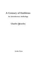 Tapa de A century of emblems