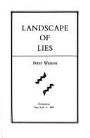 Tapa de Landscape of lies