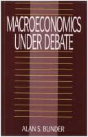 Tapa de Macroeconomics under debate