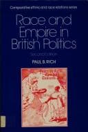 Tapa de Race and empire in British politics