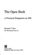 Tapa de The open book