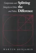 Tapa de Splitting the difference