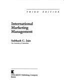 Tapa de International marketing management