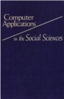 Tapa de Computer applications in the social sciences