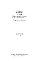 Tapa de Crime and punishment
