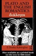 Tapa de Plato and the English romantics