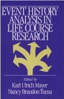 Tapa de Event history analysis in life course research