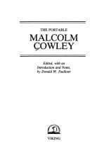 Tapa de Thep ortable Malcolm Cowley